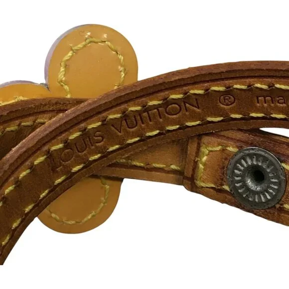 331274BT (L3) Louis Vuitton Bracelet Brown Leather - Picture 7 of 8